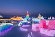 Ledus skulptūru festivāls Ķīnā 2021 - 1