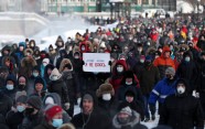 Protestu vilnis Krievijā pēc Navaļnija aicinājuma - 1