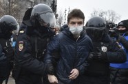 Protestu vilnis Krievijā pēc Navaļnija aicinājuma - 26