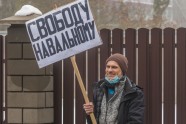Акция в поддержку Навального в Даугавпилсе - 4
