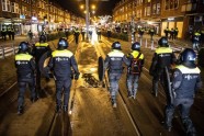 Covid ierobežojumu protesti Nīderlandē - 9