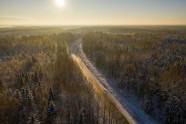 Ziema uz Latvijas autoceļiem Kurzemē - 3