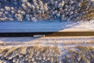 Ziema uz Latvijas autoceļiem Kurzemē - 4