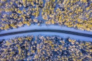 Ziema uz Latvijas autoceļiem Kurzemē - 7
