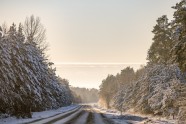 Ziema uz Latvijas autoceļiem Kurzemē - 12
