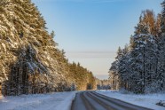 Ziema uz Latvijas autoceļiem Kurzemē - 13