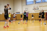 Handbols, Latvijas sieviešu handbola izlases treniņš - 14