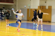 Handbols, Latvijas sieviešu handbola izlases treniņš - 17