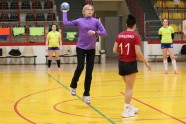 Handbols, Latvijas sieviešu handbola izlases treniņš - 22