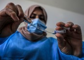 vakcinācija Covid-19 palestīna