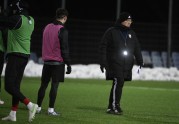 Futbols, Latvijas izlases treniņš 2021. gada martā