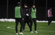 Futbols, Latvijas izlases treniņš 2021. gada martā