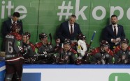 Hokejs, pārbaudes spēle: Latvija - Šveice