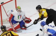 Hokejs, pasaules čempionāts Rīgā: Vācija - Itālija - 1
