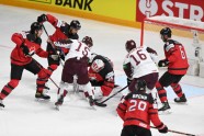 Hokejs, pasaules čempionāts 2021: Latvija - Kanāda - 1