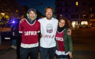 Latvijas hokeja izlase pateicas līdzjutējiem - 2