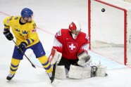 Hokejs, pasaules čempionāts 2021: Šveice - Zviedrija - 2