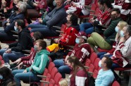 Latvijas hokeja līdzjutēji pasaules čempionāta spēlē pret Vāciju - 40