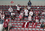 Latvijas hokeja līdzjutēji pasaules čempionāta spēlē pret Vāciju - 48