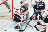Hokejs, pasaules čempionāts 2021, pusfināls: ASV - Kanāda - 8