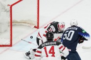 Hokejs, pasaules čempionāts 2021, pusfināls: ASV - Kanāda - 11