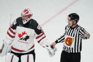 Hokejs, pasaules čempionāts 2021, pusfināls: ASV - Kanāda - 22
