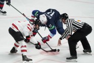 Hokejs, pasaules čempionāts 2021, pusfināls: ASV - Kanāda - 23