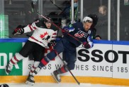 Hokejs, pasaules čempionāts 2021, pusfināls: ASV - Kanāda - 27