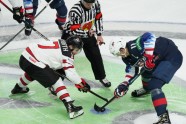 Hokejs, pasaules čempionāts 2021, pusfināls: ASV - Kanāda - 30