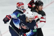 Hokejs, pasaules čempionāts 2021, pusfināls: ASV - Kanāda - 33