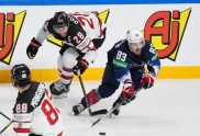 Hokejs, pasaules čempionāts 2021, pusfināls: ASV - Kanāda - 34