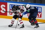 Hokejs, pasaules čempionāts 2021, pusfināls: ASV - Kanāda - 42