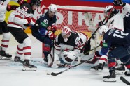Hokejs, pasaules čempionāts 2021, pusfināls: ASV - Kanāda - 49