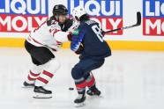 Hokejs, pasaules čempionāts 2021, pusfināls: ASV - Kanāda - 58