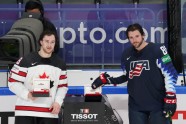 Hokejs, pasaules čempionāts 2021, pusfināls: ASV - Kanāda - 60