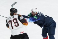 Hokejs, pasaules čempionāts 2021, spēle par bronzu: ASV - Vācija - 4