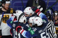 Hokejs, pasaules čempionāts 2021, spēle par bronzu: ASV - Vācija - 7