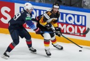 Hokejs, pasaules čempionāts 2021, spēle par bronzu: ASV - Vācija - 9