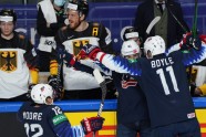 Hokejs, pasaules čempionāts 2021, spēle par bronzu: ASV - Vācija - 10