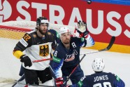 Hokejs, pasaules čempionāts 2021, spēle par bronzu: ASV - Vācija - 11