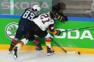 Hokejs, pasaules čempionāts 2021, spēle par bronzu: ASV - Vācija - 13