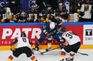 Hokejs, pasaules čempionāts 2021, spēle par bronzu: ASV - Vācija - 19