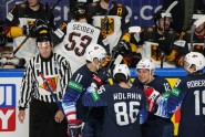 Hokejs, pasaules čempionāts 2021, spēle par bronzu: ASV - Vācija - 20