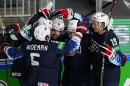 Hokejs, pasaules čempionāts 2021, spēle par bronzu: ASV - Vācija - 30