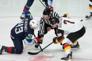 Hokejs, pasaules čempionāts 2021, spēle par bronzu: ASV - Vācija - 41