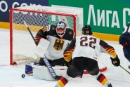 Hokejs, pasaules čempionāts 2021, spēle par bronzu: ASV - Vācija - 43
