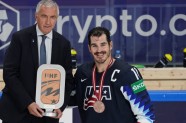 Hokejs, pasaules čempionāts 2021, spēle par bronzu: ASV - Vācija - 44