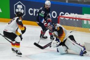 Hokejs, pasaules čempionāts 2021, spēle par bronzu: ASV - Vācija - 57