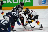 Hokejs, pasaules čempionāts 2021, spēle par bronzu: ASV - Vācija - 60