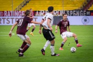 Futbols, Pārbaudes spēle: Latvija - Vācija - 56
